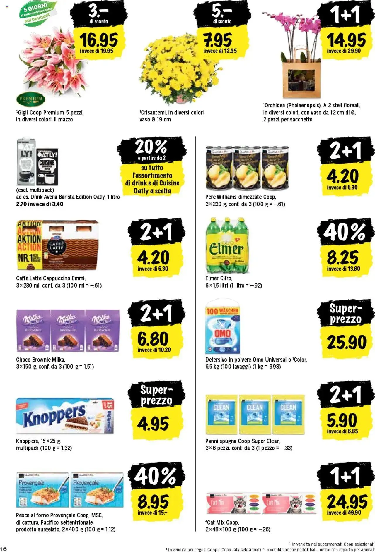 Coop - Una settimana di azioni von 24. September bis 29. September 2024 - Prospekt seite  16