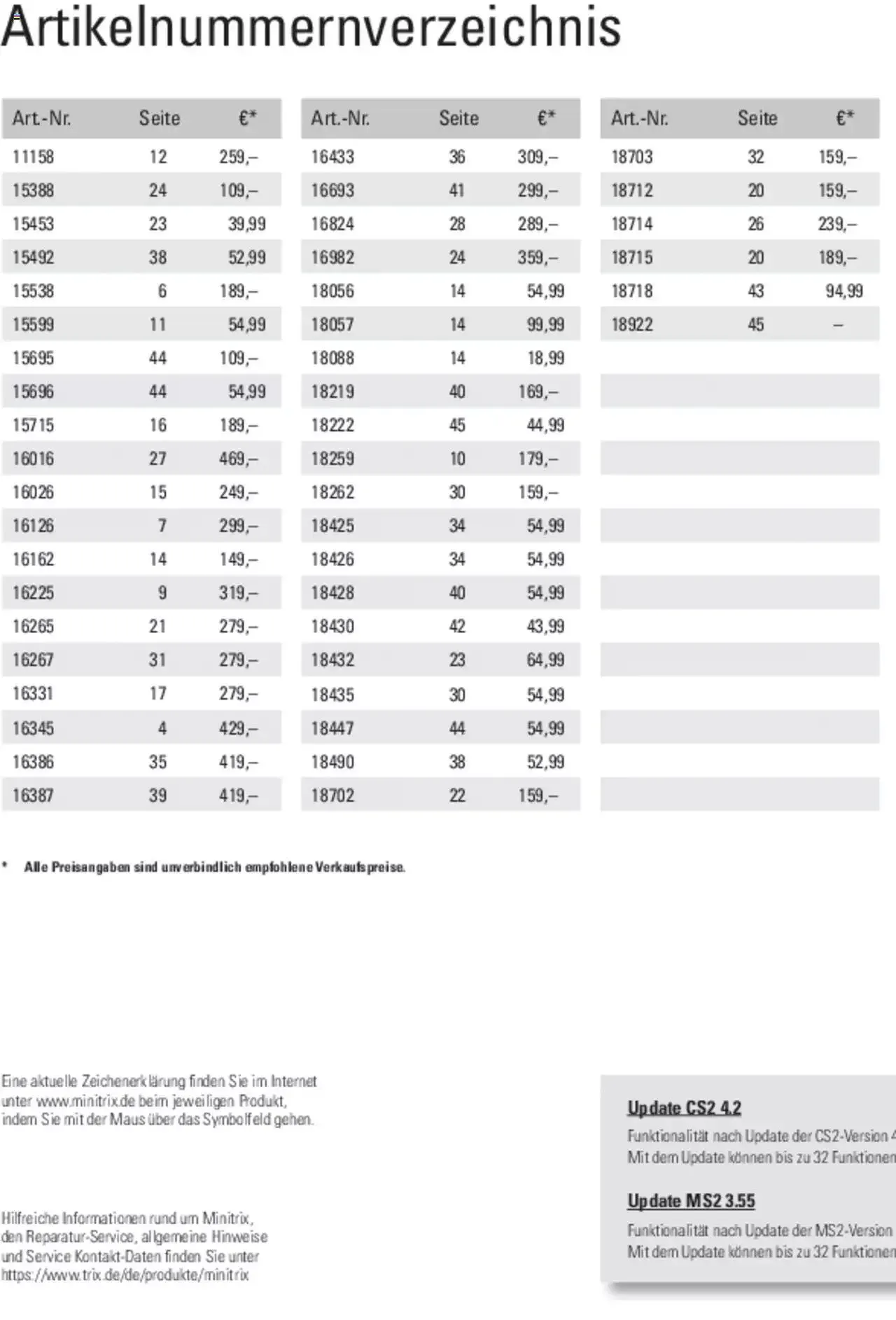 Conrad - TRIX H0 Neuheiten 2022 von 28. März bis 31. Dezember 2023 - Prospekt seite  101
