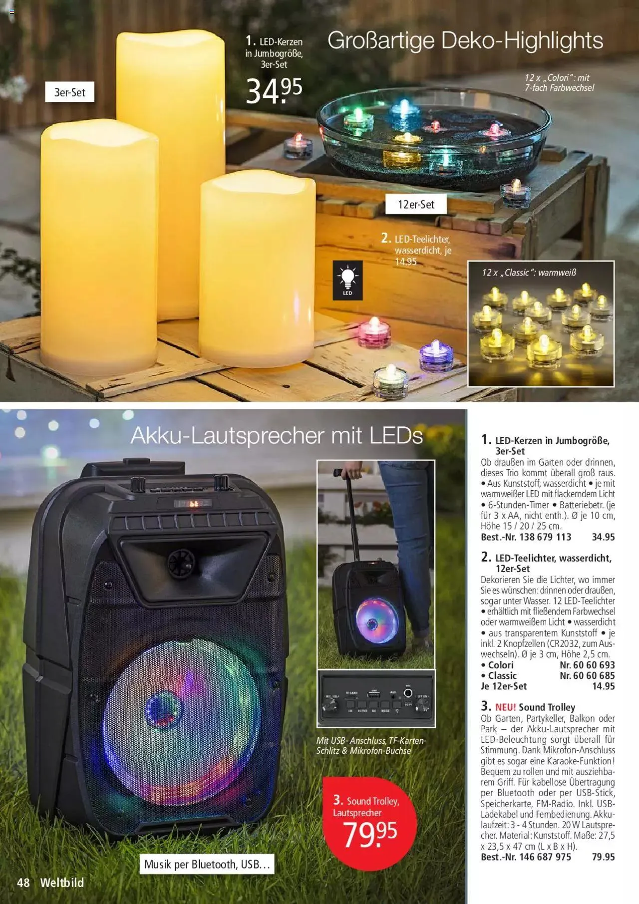 Weltbild Aktionen von 1. Juli bis 31. Juli 2023 - Prospekt seite  48