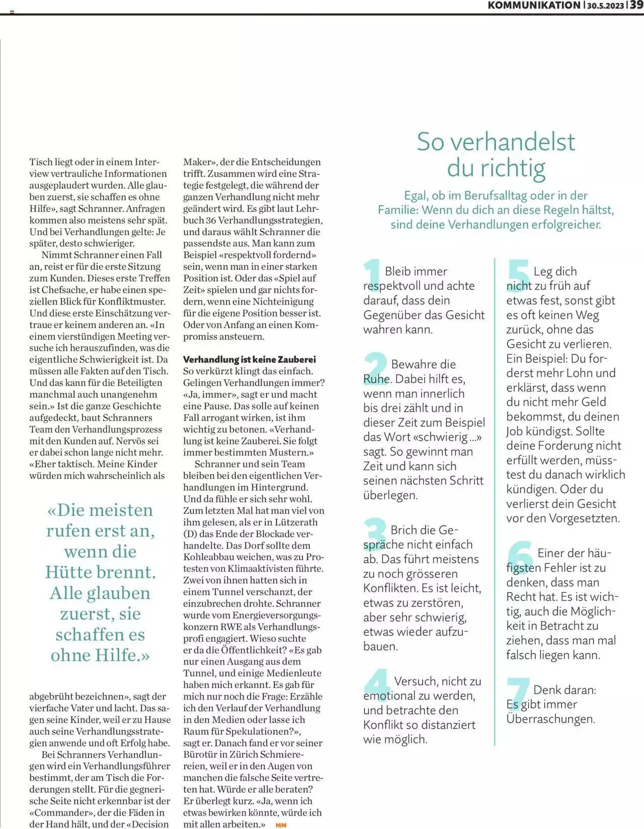 Migros Magazin von 30. Mai bis 31. Dezember 2023 - Prospekt seite 39