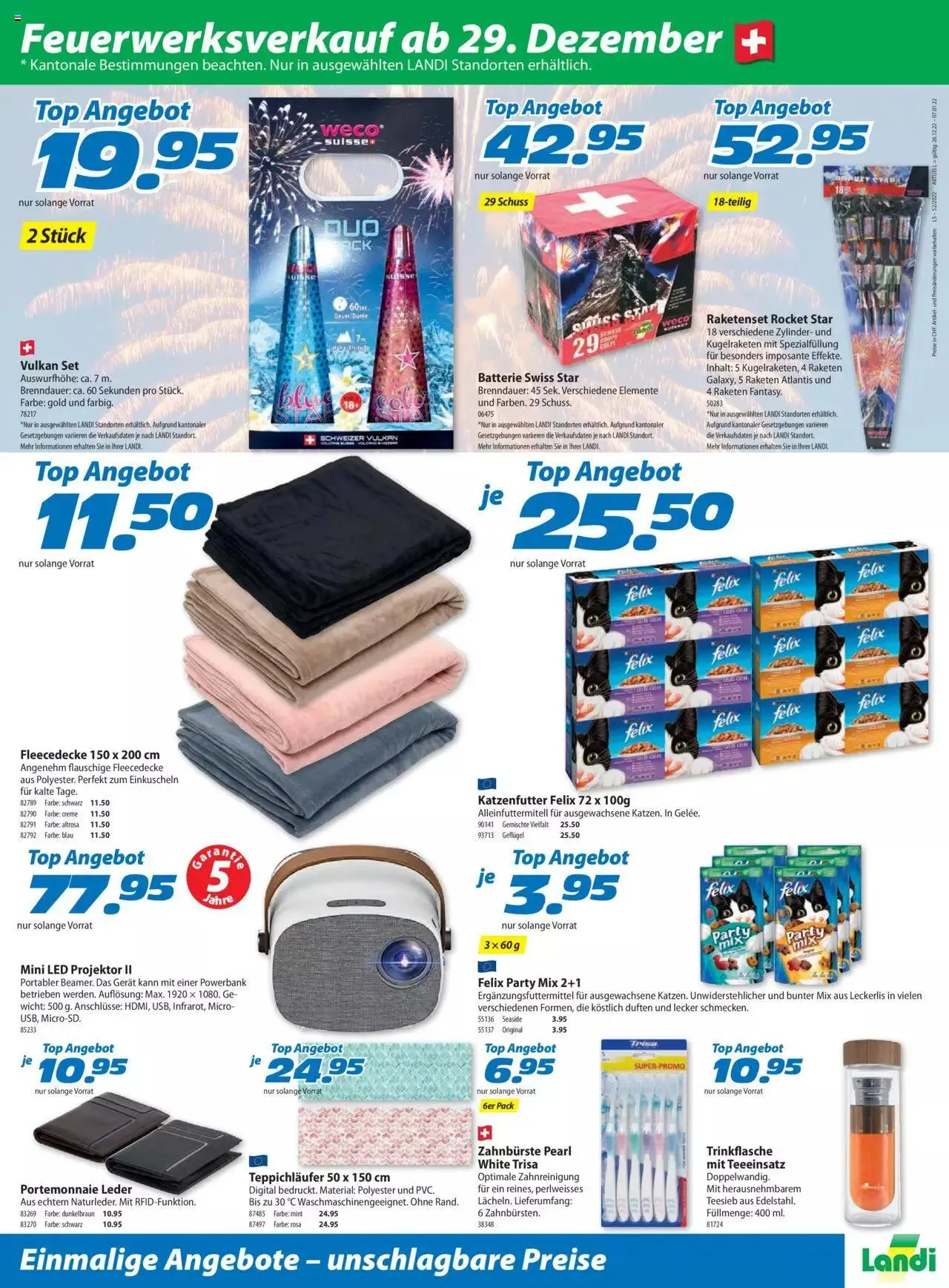 Landi - Aktueller Prospekt von 26. Dezember bis 31. Dezember 2023 - Prospekt seite  18