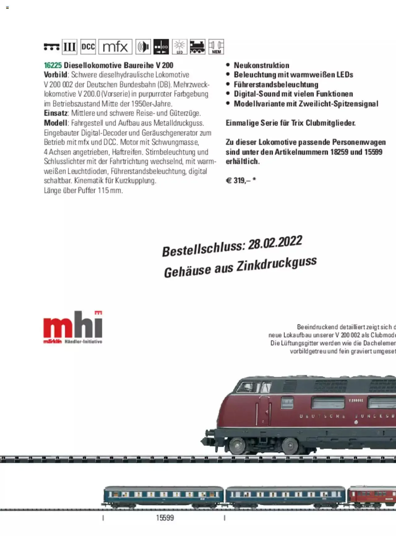 Conrad - TRIX H0 Neuheiten 2022 von 28. März bis 31. Dezember 2023 - Prospekt seite 21