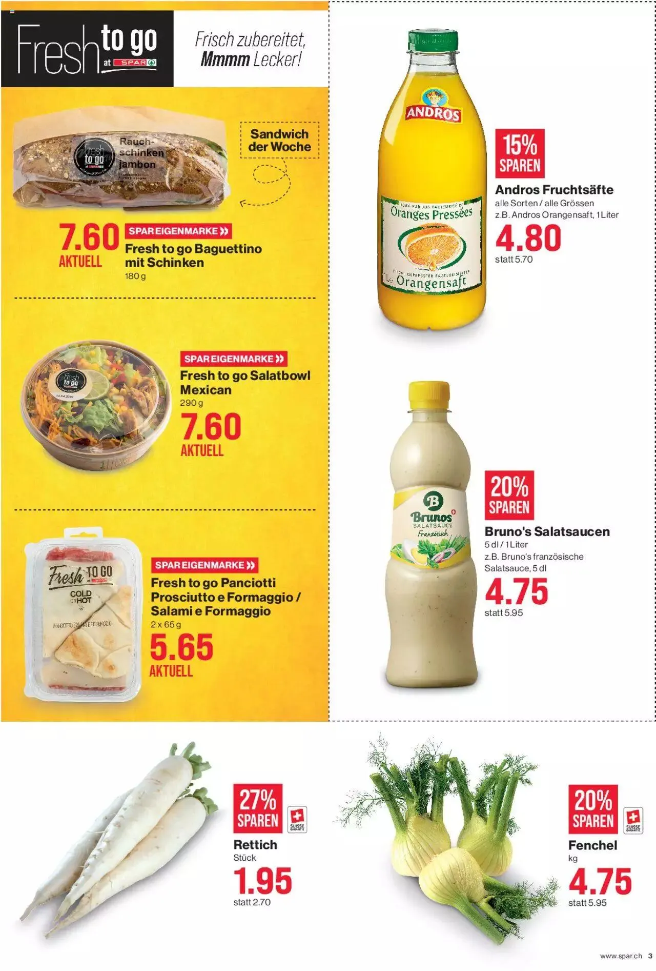 SPAR Aktionen von 23. Mai bis 29. Mai 2024 - Prospekt seite  3