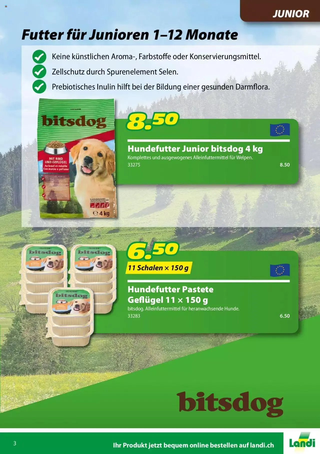 Landi - Bitsdog 2022 von 12. Januar bis 31. Dezember 2023 - Prospekt seite  3