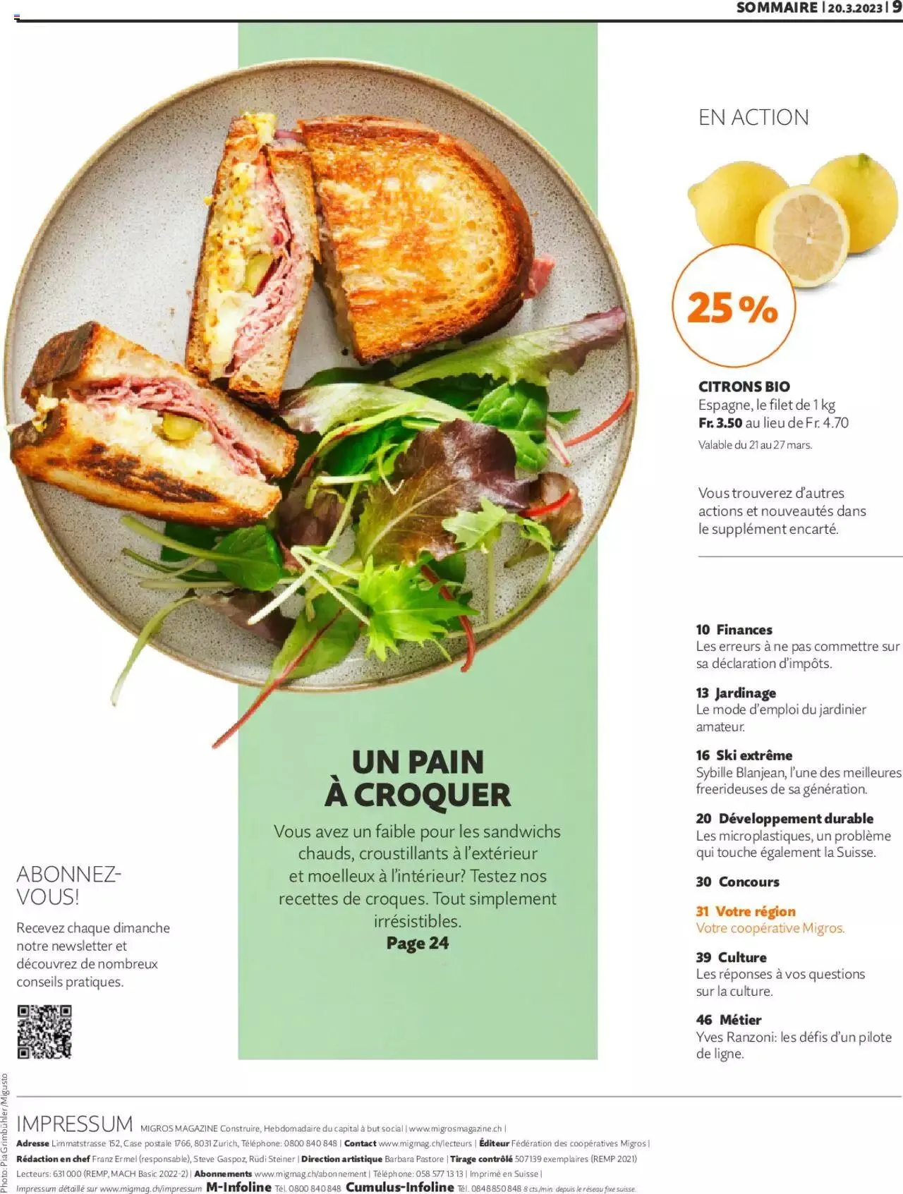 Migros Le guide du jardinier débutant von 20. März bis 31. Dezember 2023 - Prospekt seite 9