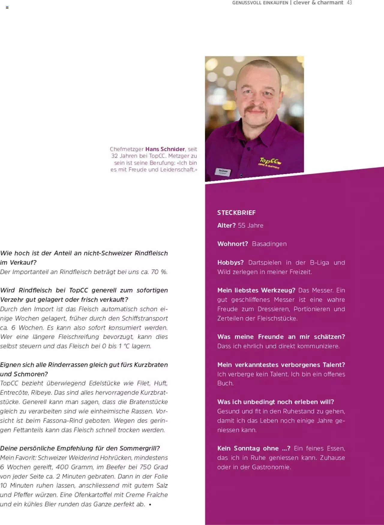 TopCC Clever und Charmant von 1. Mai bis 31. Dezember 2023 - Prospekt seite  43