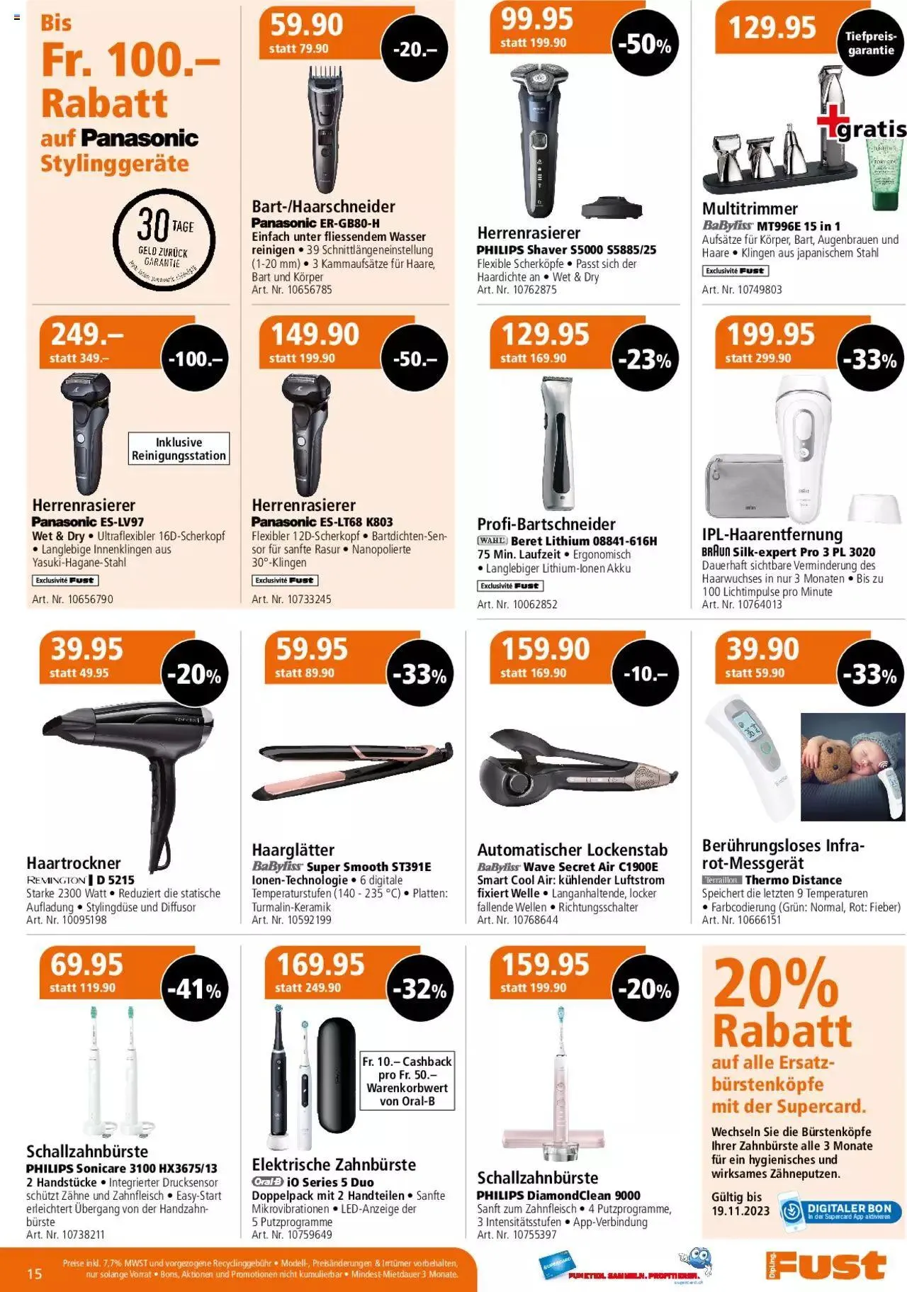 Fust Multimedia Post von 6. November bis 19. November 2023 - Prospekt seite  31