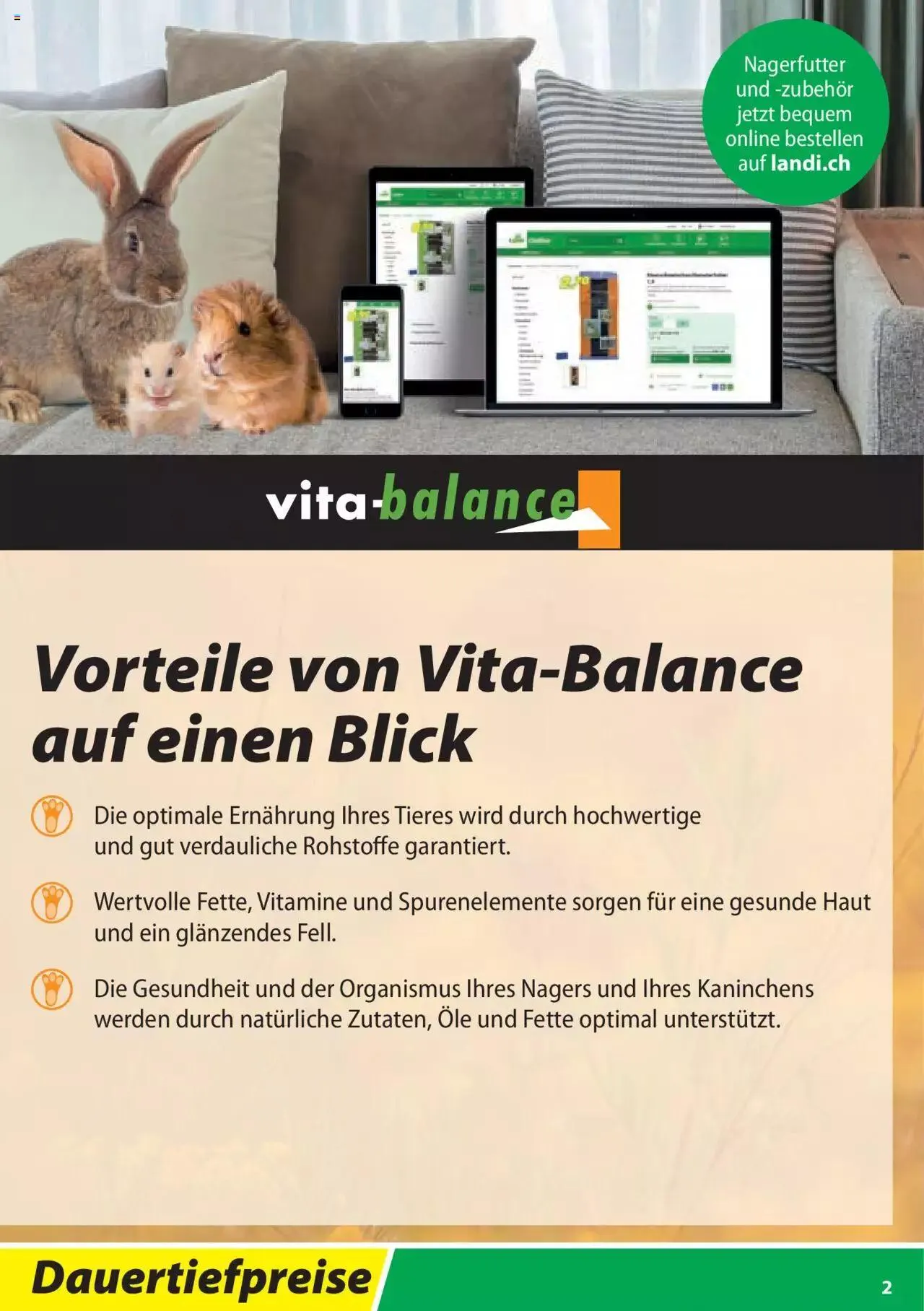 Landi - Nager & Kaninchen 2022 von 12. Januar bis 31. Dezember 2023 - Prospekt seite  2