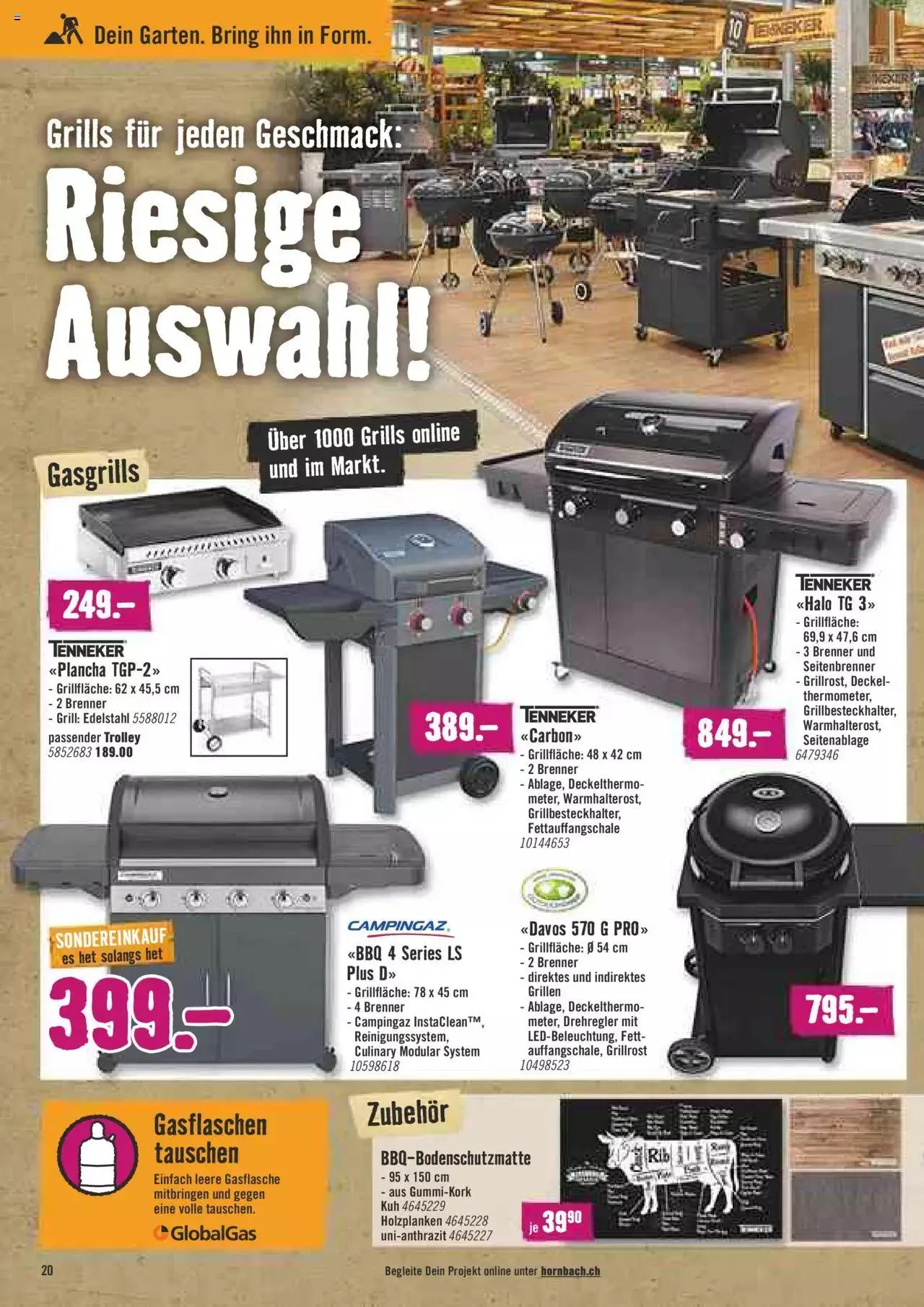 Hornbach Aktionen von 1. Mai bis 31. Dezember 2023 - Prospekt seite 20