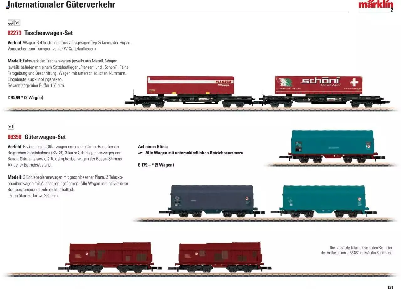 Conrad Märklin Neuheiten 2023 von 13. März bis 31. Dezember 2023 - Prospekt seite  133