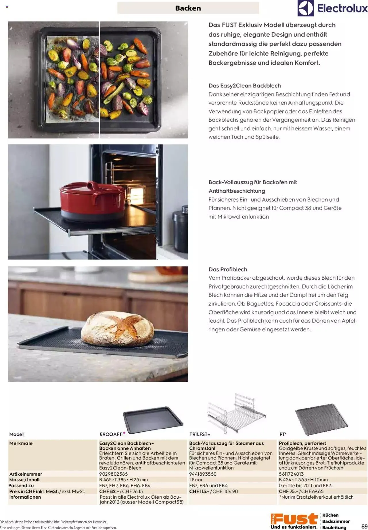 Fust - Küchenmagazin - Riesenauswahl von 22. Februar bis 31. Dezember 2023 - Prospekt seite  89