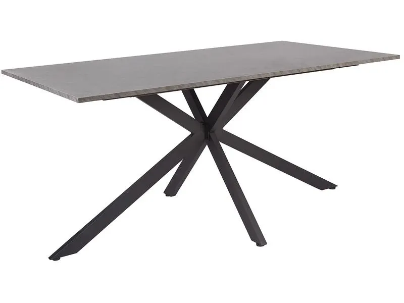 Tisch NIGHT 160x90x75cm grau