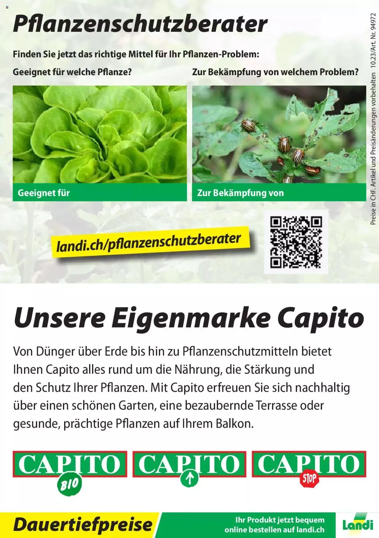 Landi Pflanzenschutz und Dünger 2023 von 7. März bis 31. Dezember 2023 - Prospekt seite 16