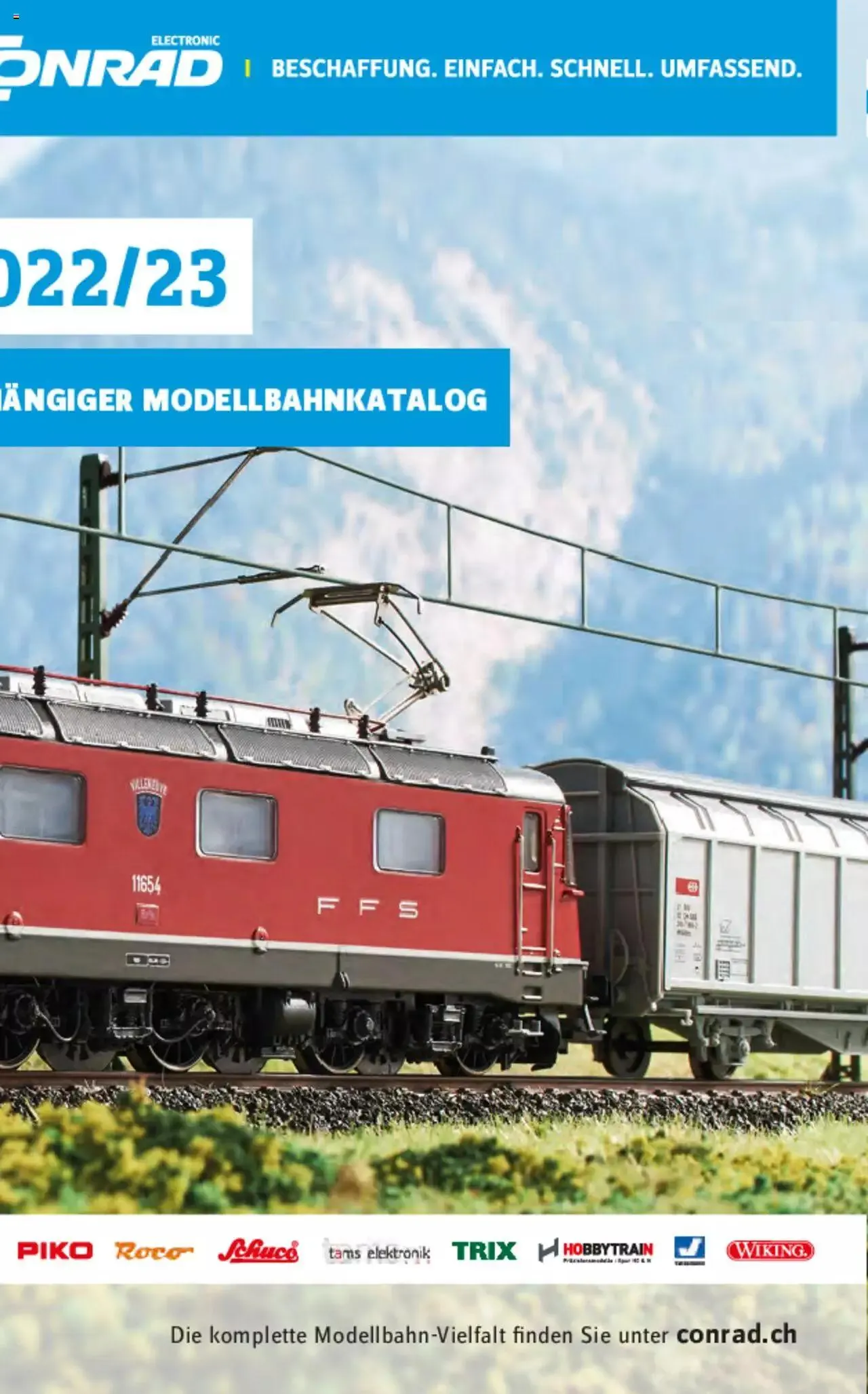 Conrad - Modellbahn Katalog 2022/23 von 5. September bis 31. Dezember 2023 - Prospekt seite  2