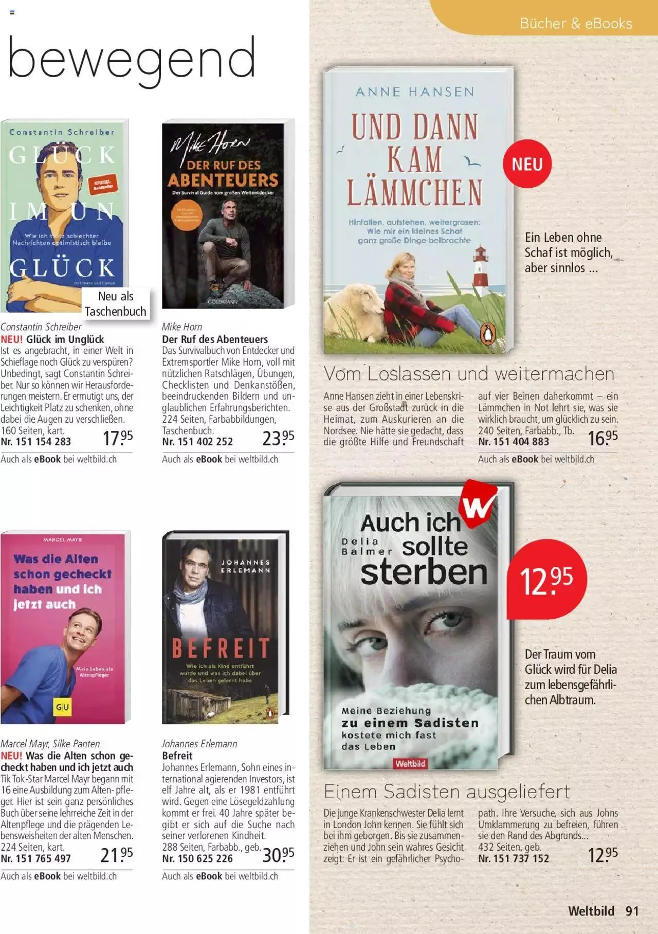 Weltbild Aktionen von 24. Mai bis 31. Dezember 2024 - Prospekt seite  91