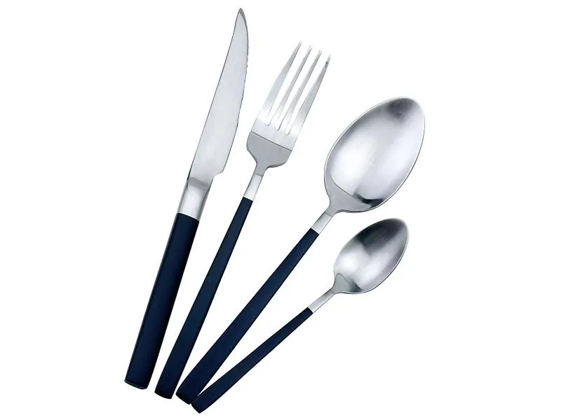 Besteck-Set MATHIAS 24-teilig silberfarben