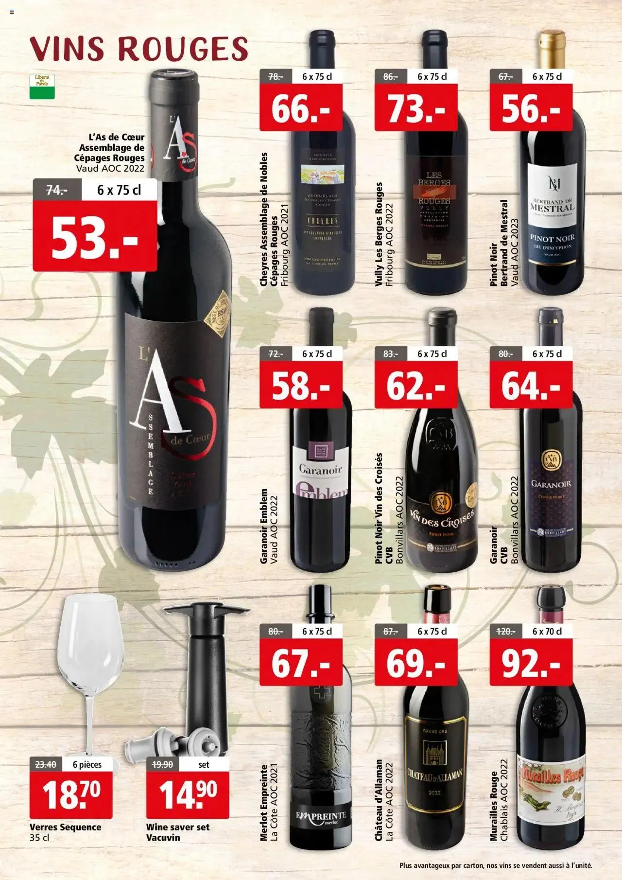 Aligro Aktionen FR Weinfestival - Matran von 30. September bis 5. Oktober 2024 - Prospekt seite  2