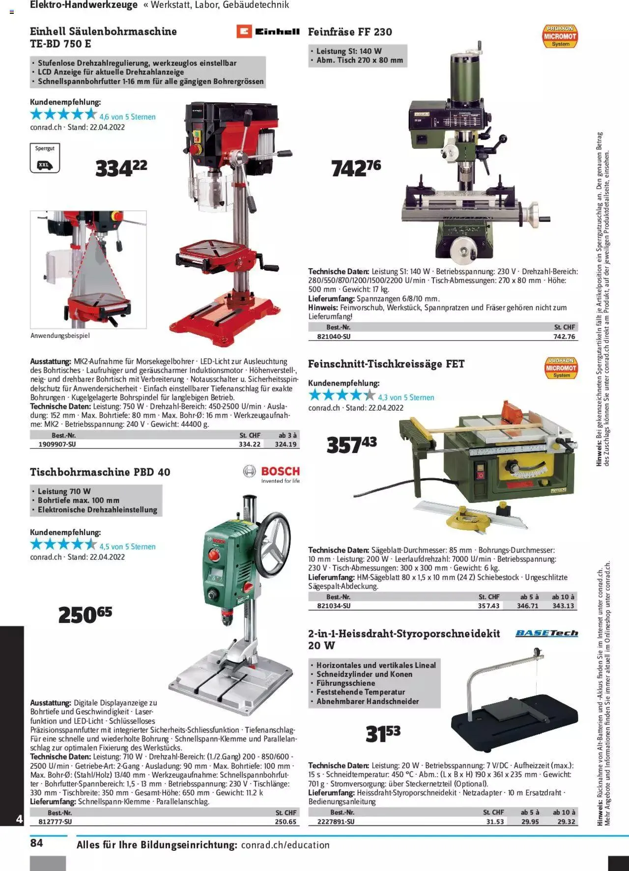 Conrad - Education 2022/23 von 5. Mai bis 31. Dezember 2023 - Prospekt seite 86
