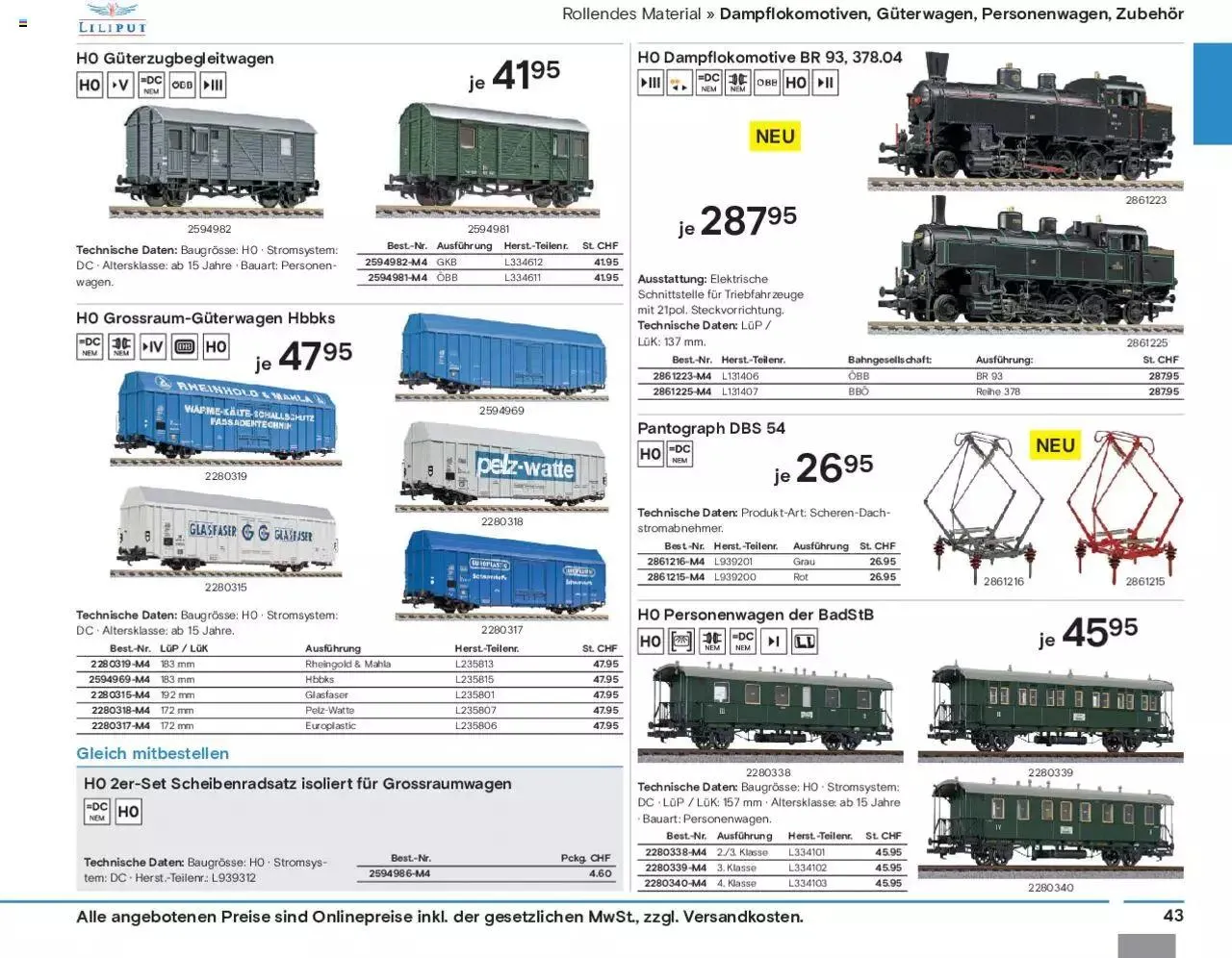 Conrad Modellbahn Katalog 2023/24 von 5. September bis 31. Dezember 2023 - Prospekt seite  45