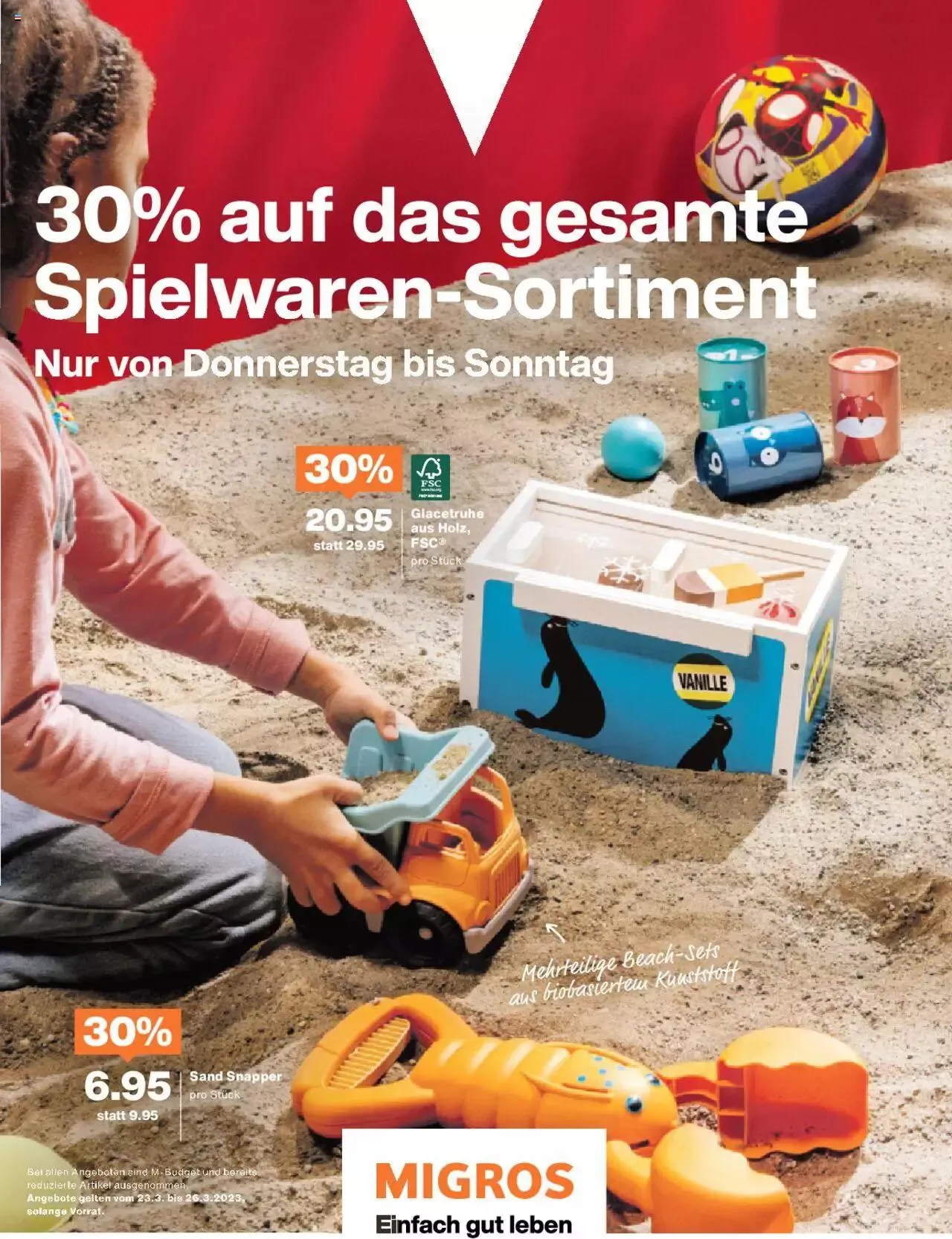 Migros - Magazin von 20. März bis 31. Dezember 2023 - Prospekt seite 2