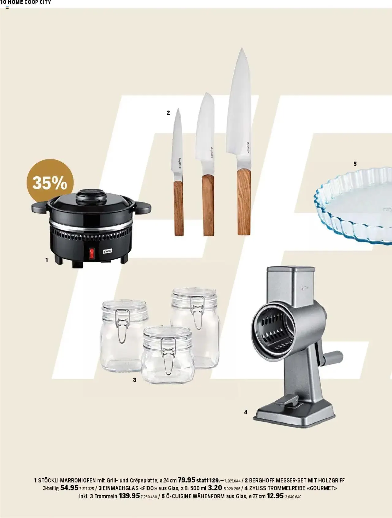 Coop City Magazin von 24. September bis 31. Dezember 2024 - Prospekt seite  10