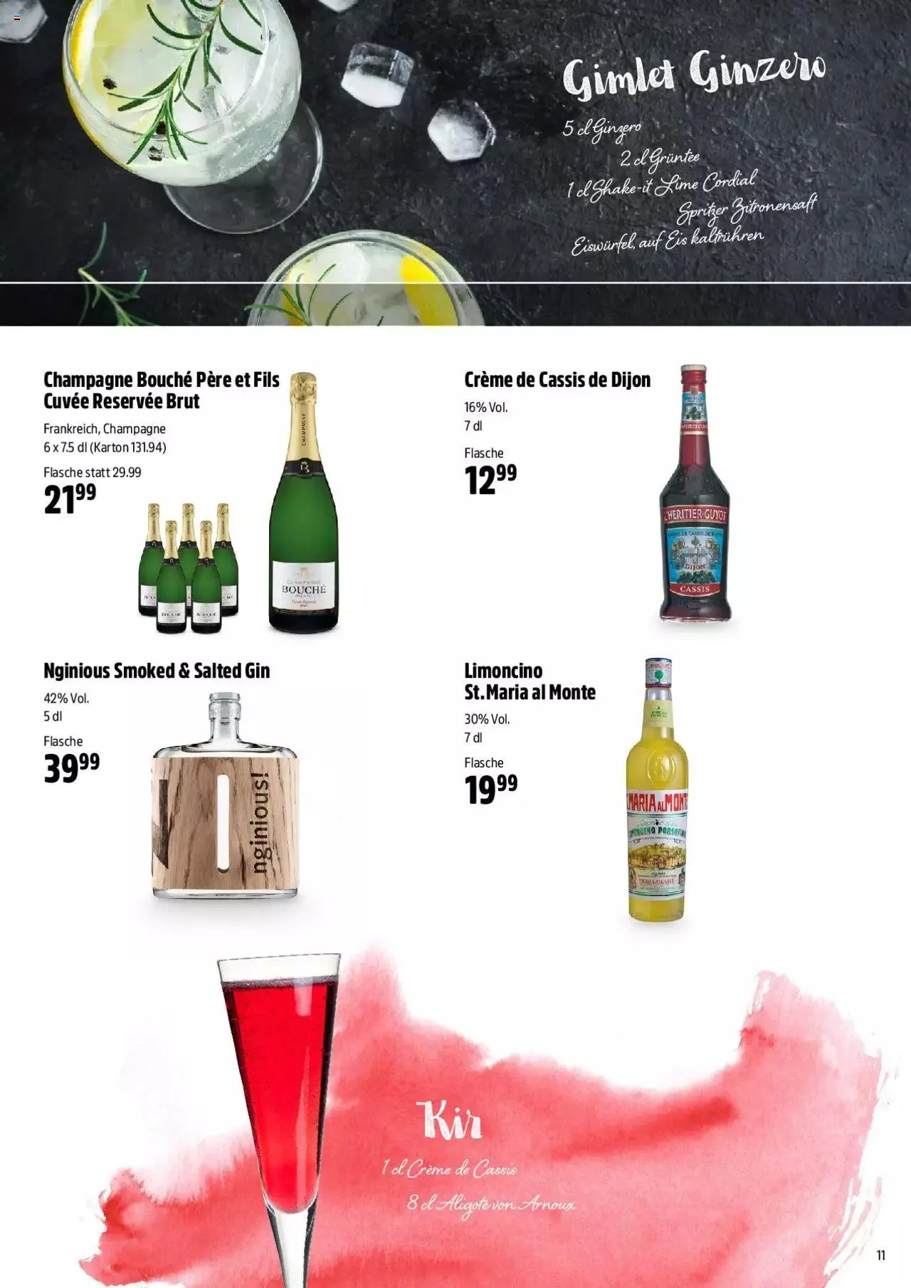 TopCC Aktionen Cocktails von 30. Mai bis 31. Dezember 2023 - Prospekt seite 11