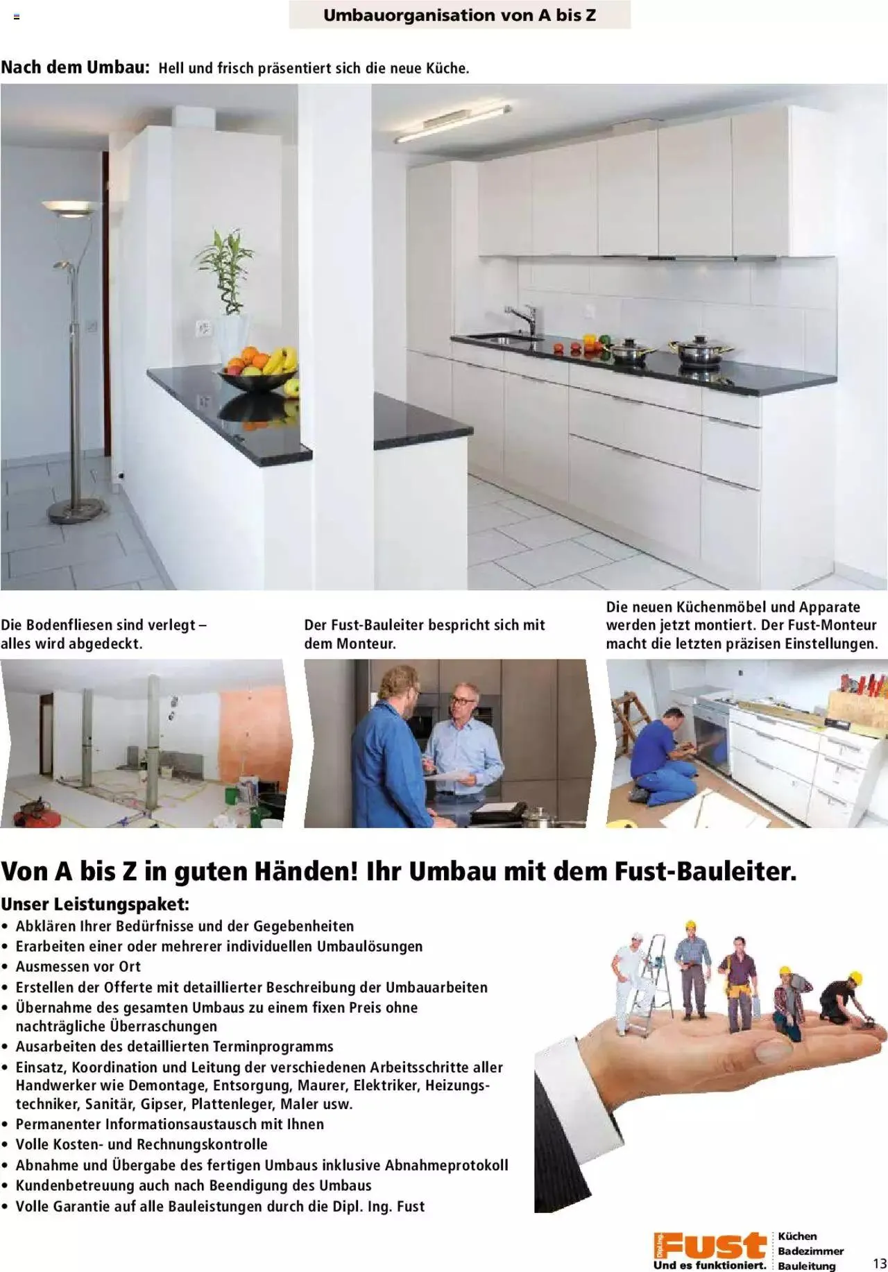 Fust - Küchenmagazin - Riesenauswahl von 22. Februar bis 31. Dezember 2023 - Prospekt seite 13