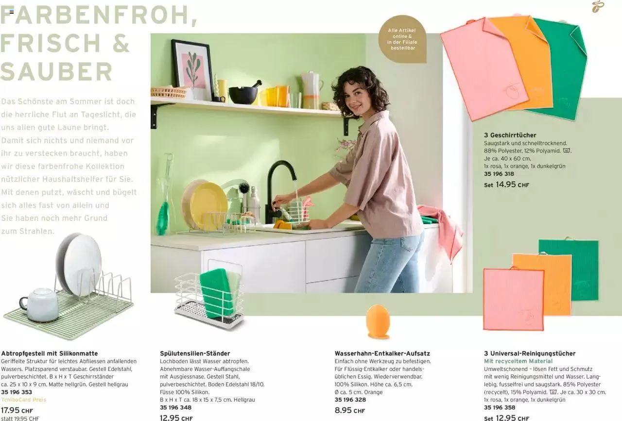 Tchibo Magazin Filialen von 18. Juni bis 31. Dezember 2024 - Prospekt seite  3