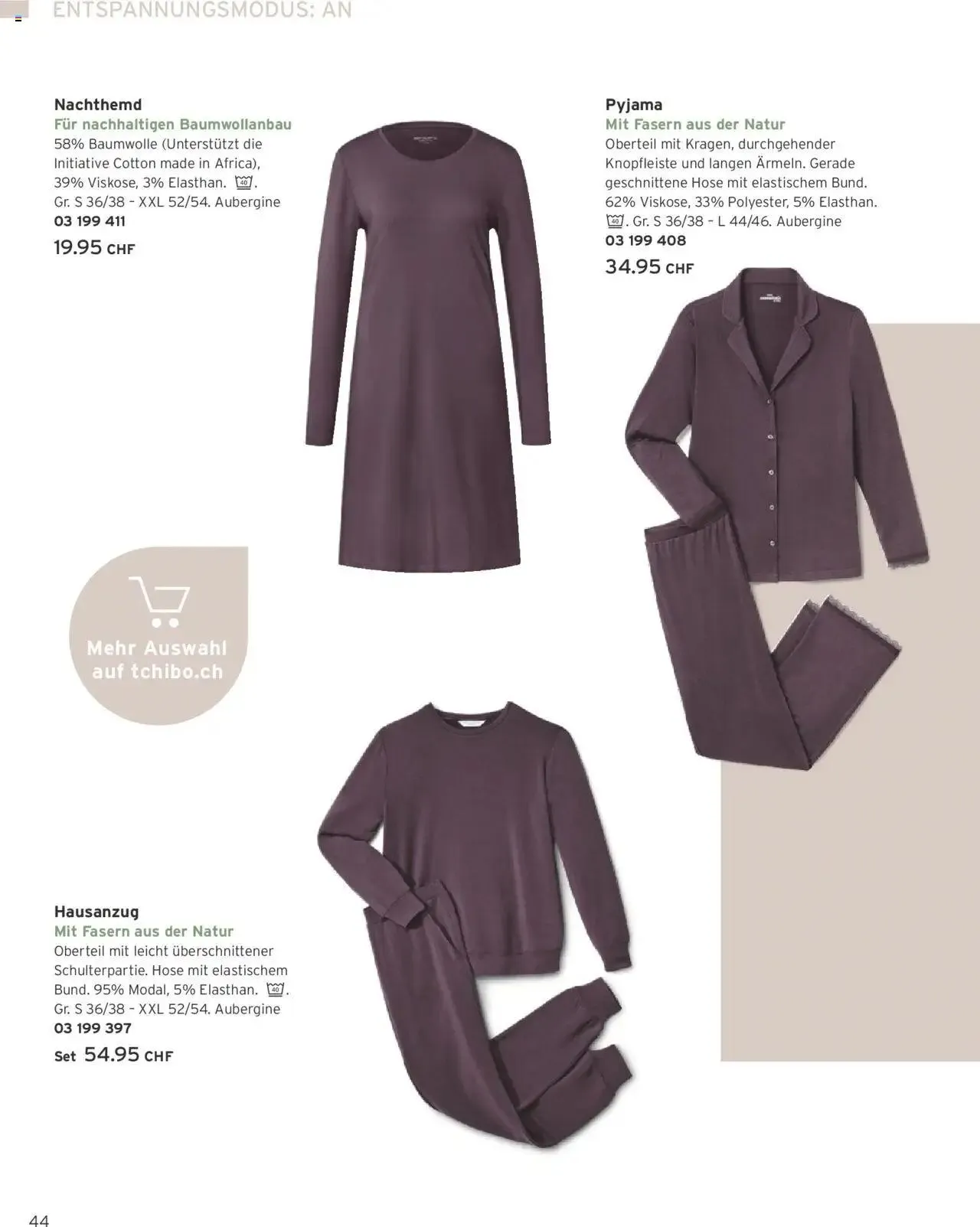 Tchibo Aktionen von 13. September bis 31. Dezember 2024 - Prospekt seite  44