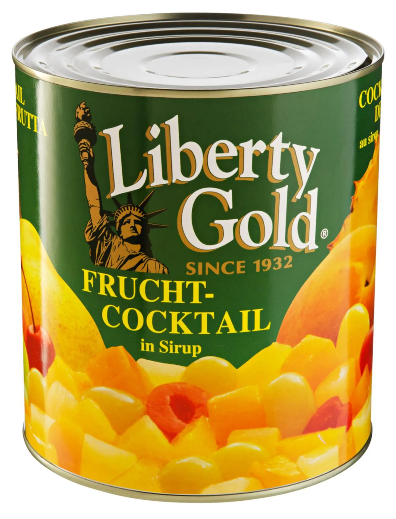 Liberty Gold Fruchtcocktail in Sirup