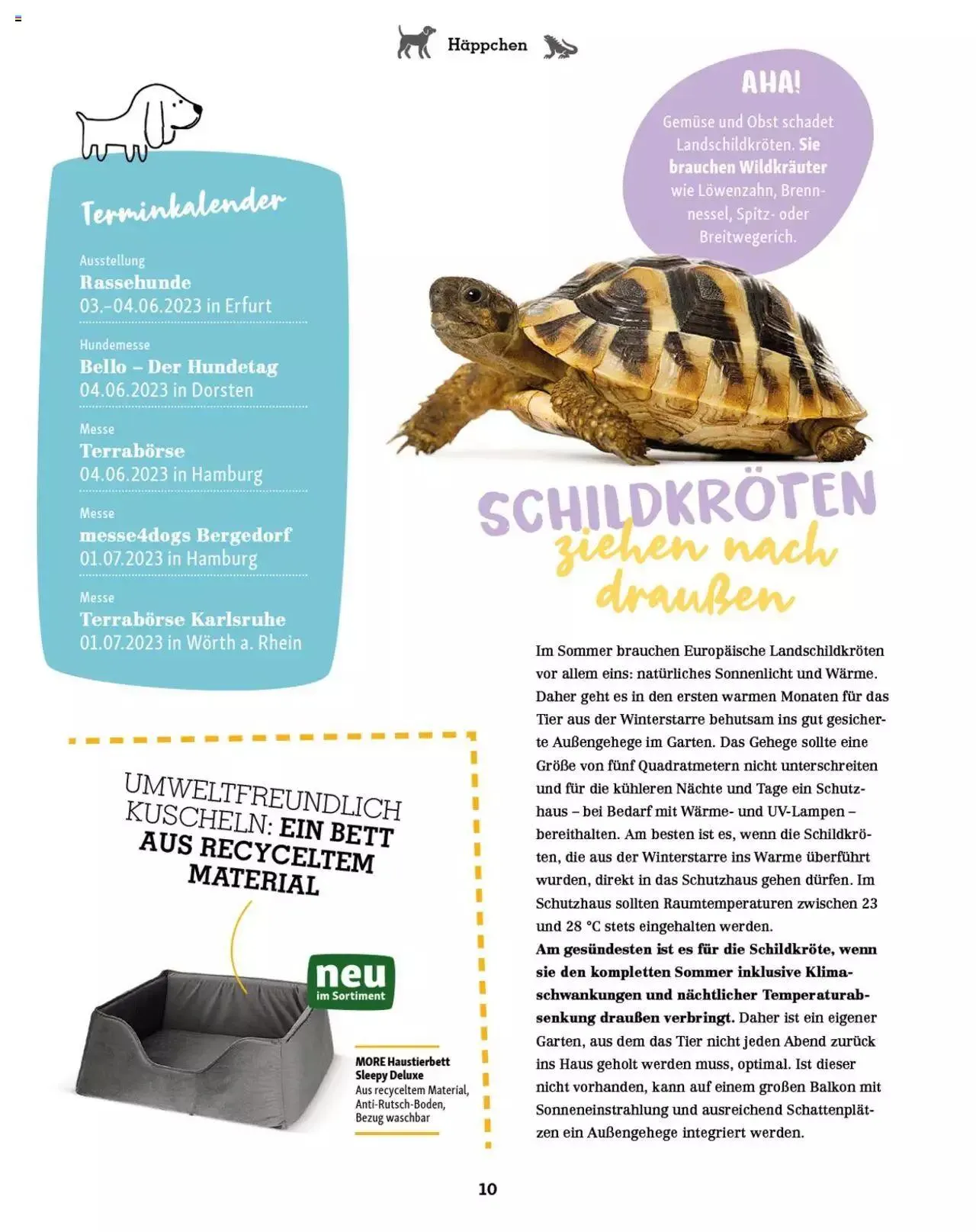 Fressnapf Magazin von 1. Mai bis 31. Dezember 2023 - Prospekt seite  10