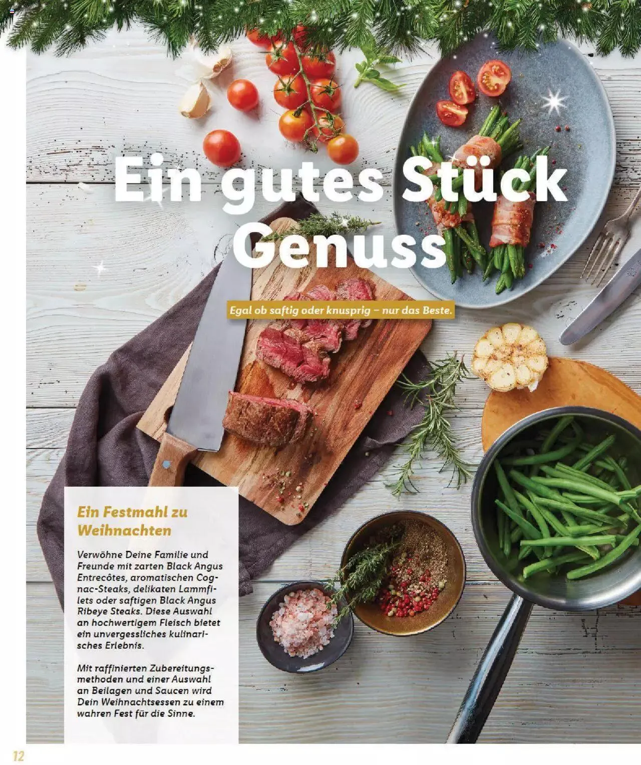 Lidl Magische Weihtnachstzeit von 2. November bis 31. Dezember 2023 - Prospekt seite  12