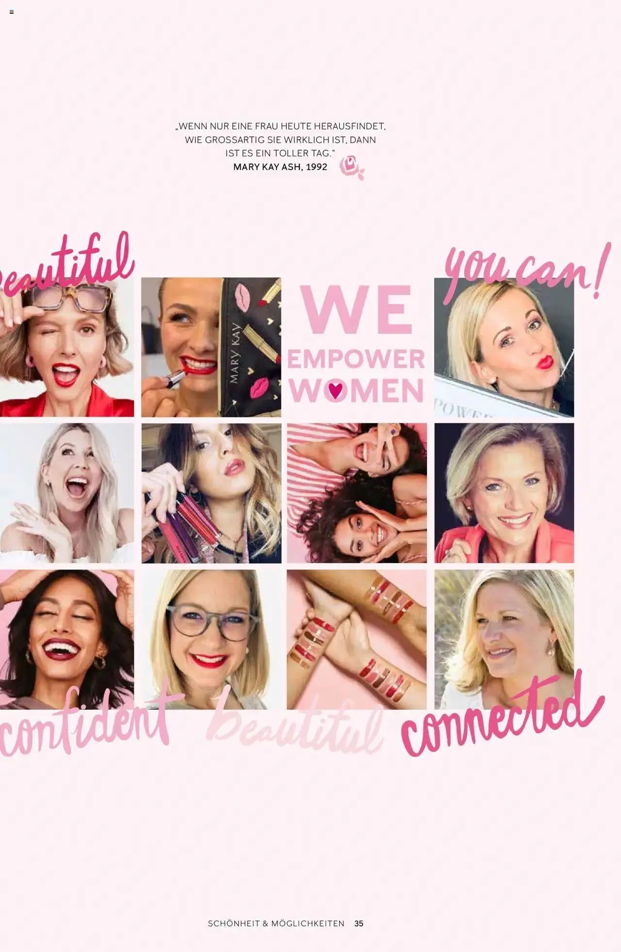Mary Kay Aktionen Schönheit & Möglichkeiten von 18. Oktober bis 31. Dezember 2024 - Prospekt seite 35
