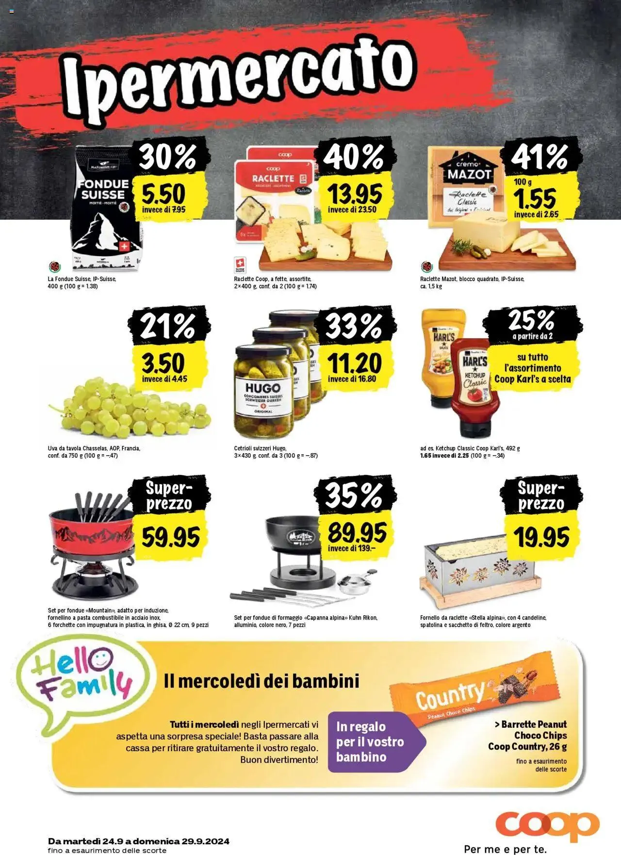 Coop - Una settimana di azioni von 24. September bis 29. September 2024 - Prospekt seite  24