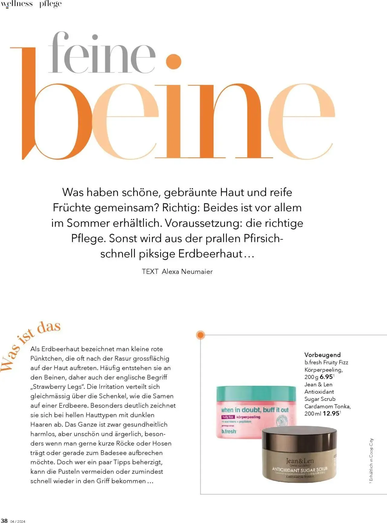 Coop Aktionen Beauty & Life von 27. August bis 31. Dezember 2024 - Prospekt seite  38