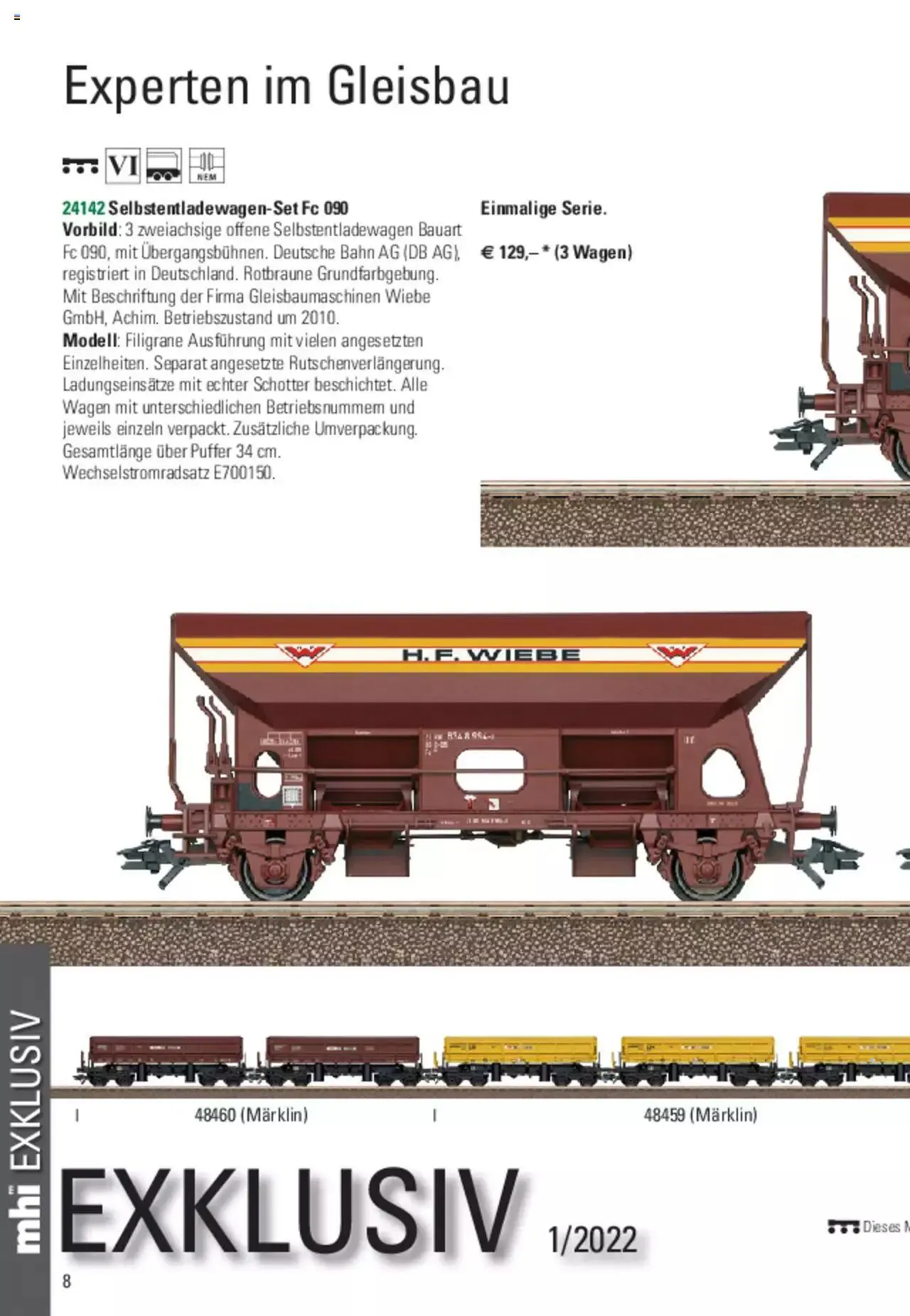 Conrad - TRIX H0 Neuheiten 2022 von 28. März bis 31. Dezember 2023 - Prospekt seite  123