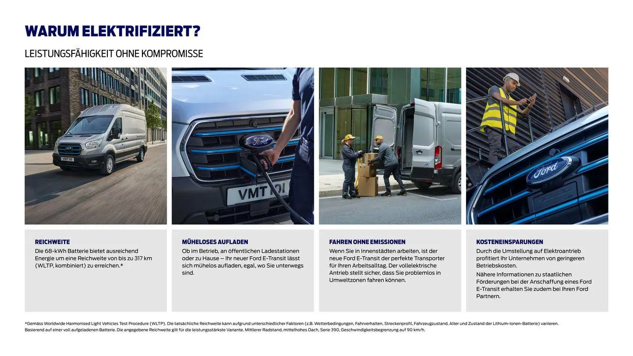 Der Neue Ford E-Transit  von 7. November bis 7. November 2024 - Prospekt seite  4