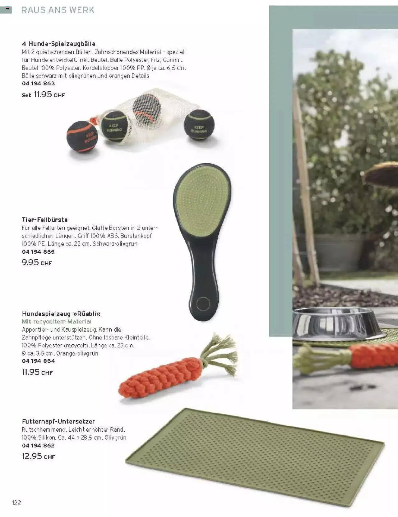 Tchibo Aktionen von 15. März bis 31. Dezember 2024 - Prospekt seite 122