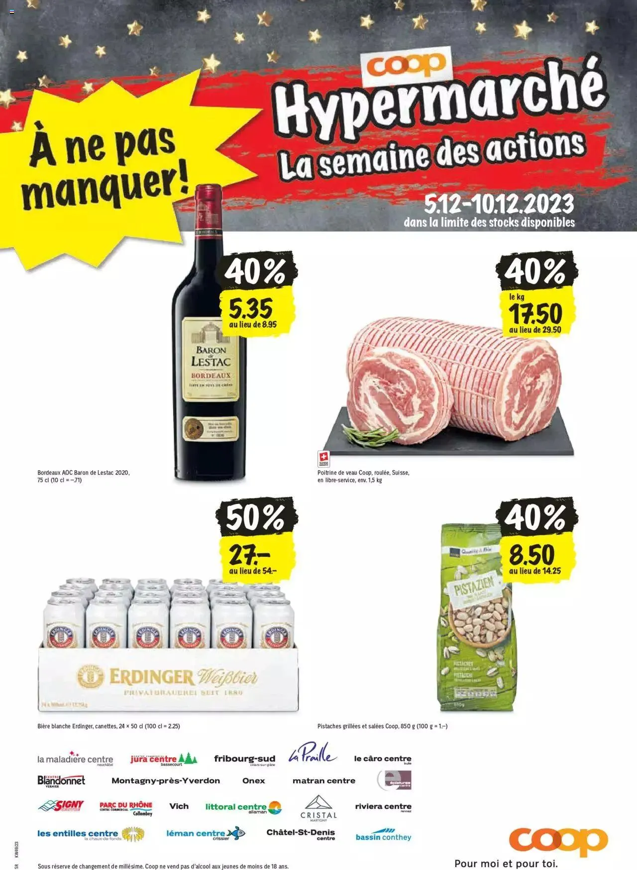 Coop - Les actions de la semaine von 5. Dezember bis 10. Dezember 2023 - Prospekt seite  21