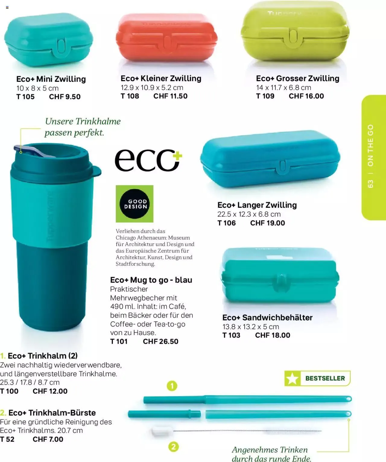 Tupperware Frühling & Sommer 2023 von 8. März bis 31. Dezember 2023 - Prospekt seite  63