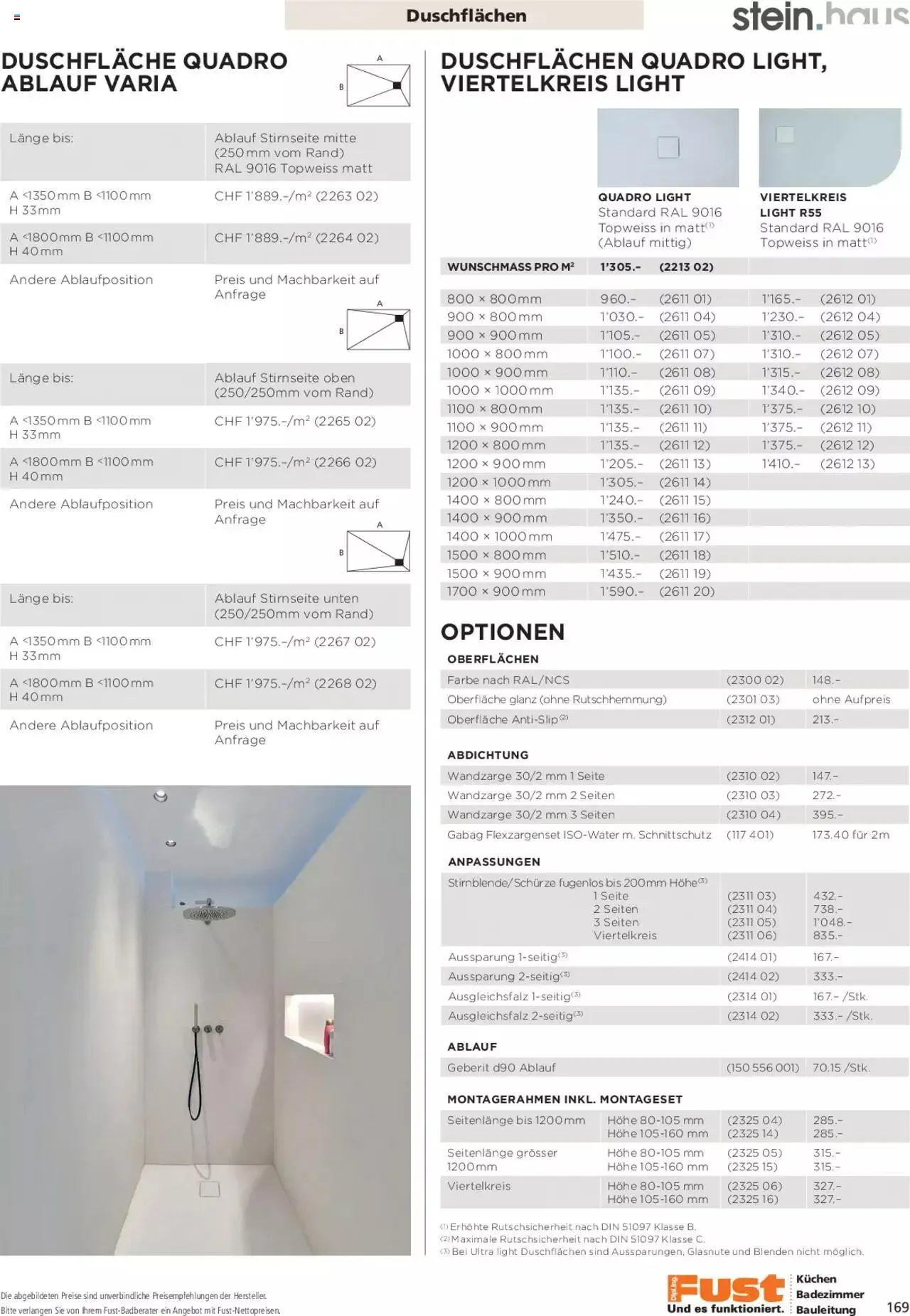 Fust Aktionen Badezimmermagazin von 17. April bis 31. Dezember 2024 - Prospekt seite  169