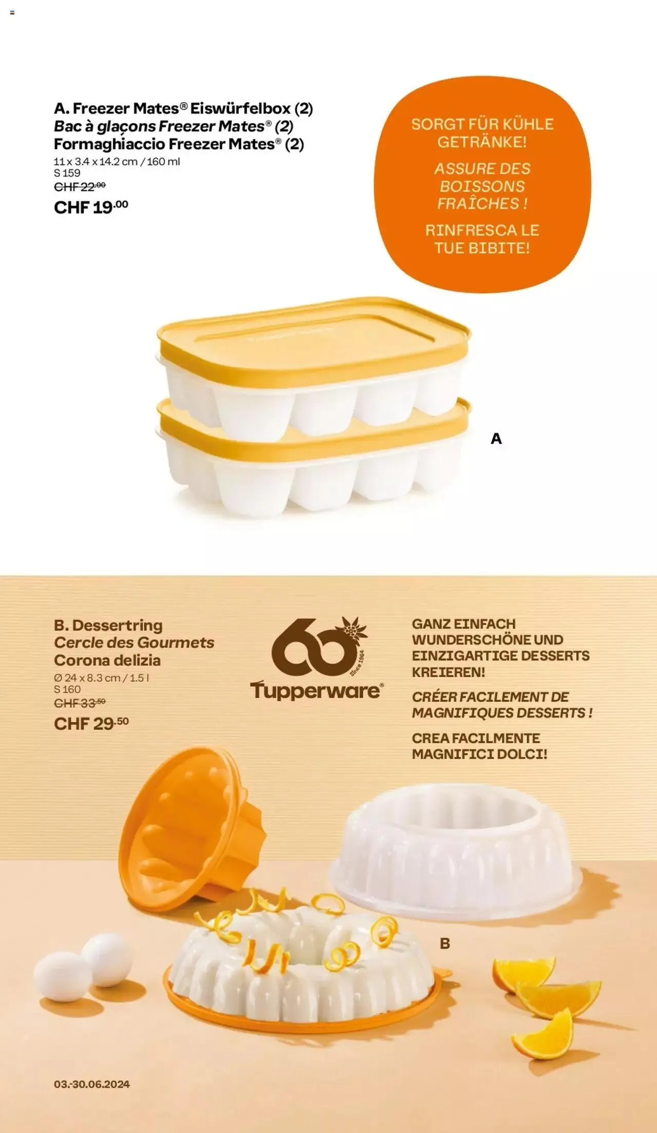 Tupperware Aktionen von 3. Juni bis 30. Juni 2024 - Prospekt seite  6