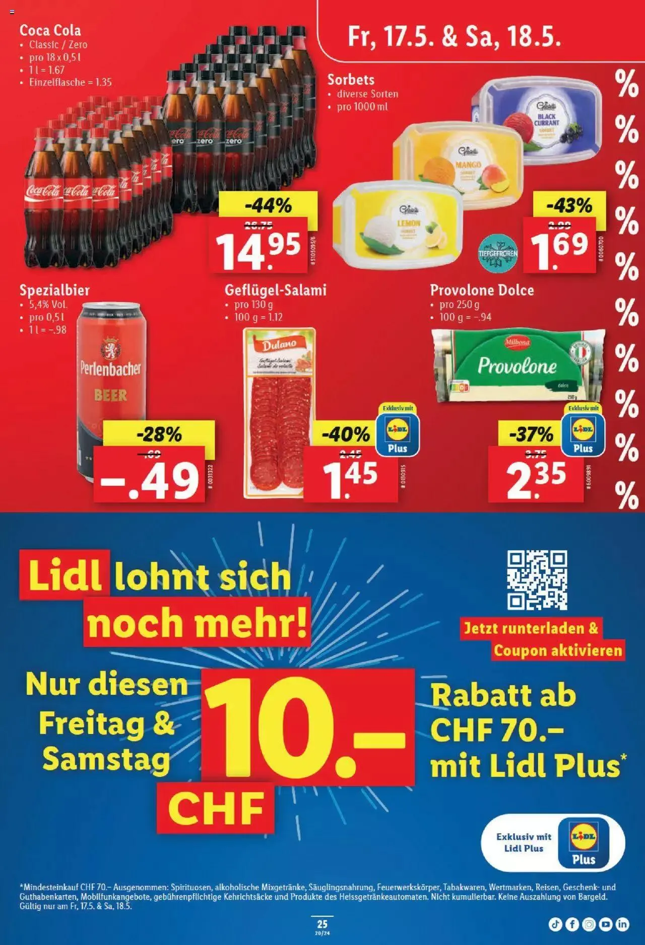 Lidl Aktionen von 16. Mai bis 22. Mai 2024 - Prospekt seite  25