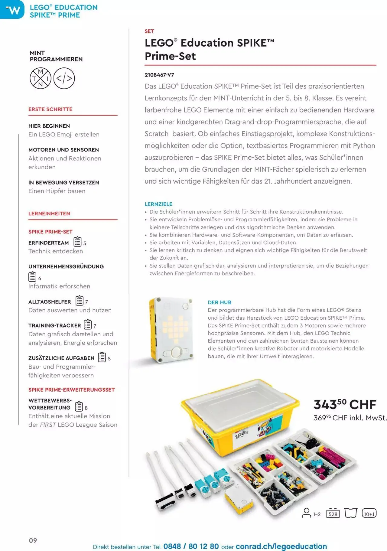 Conrad - Lego von 13. Oktober bis 31. Dezember 2023 - Prospekt seite  10