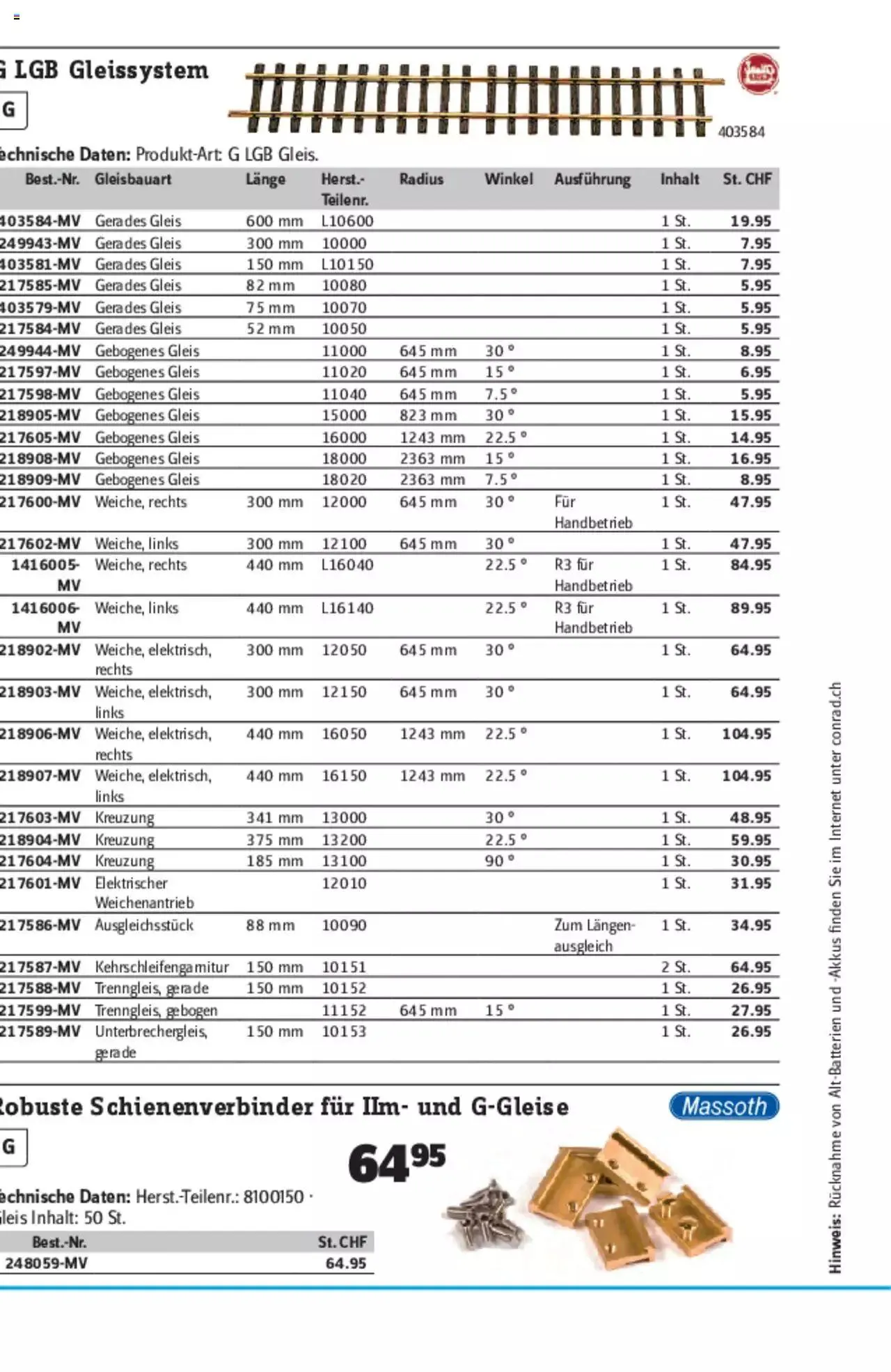 Conrad - Modellbahn Katalog 2022/23 von 5. September bis 31. Dezember 2023 - Prospekt seite  188