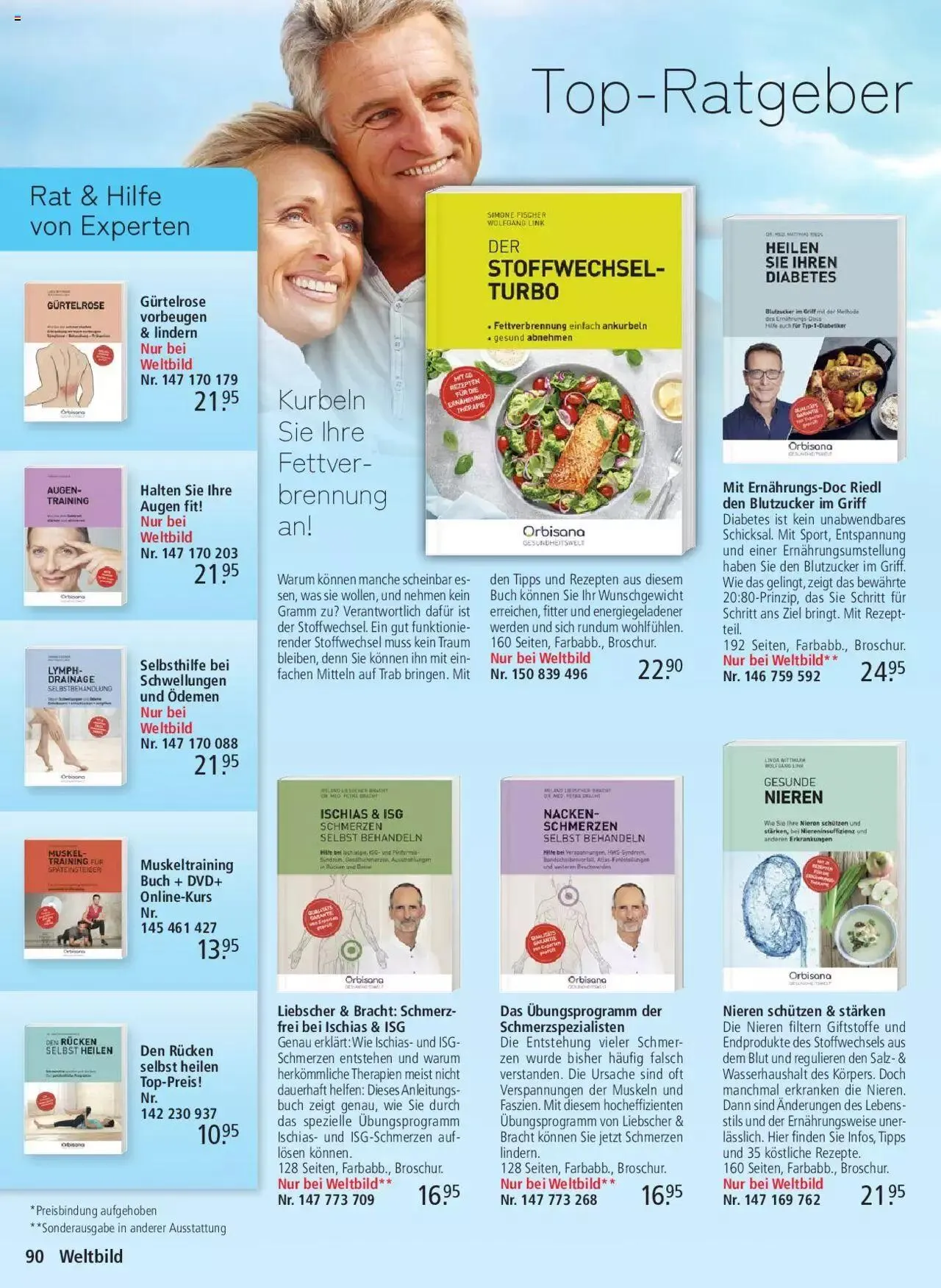 Weltbild Aktionen von 19. April bis 31. Dezember 2024 - Prospekt seite 90