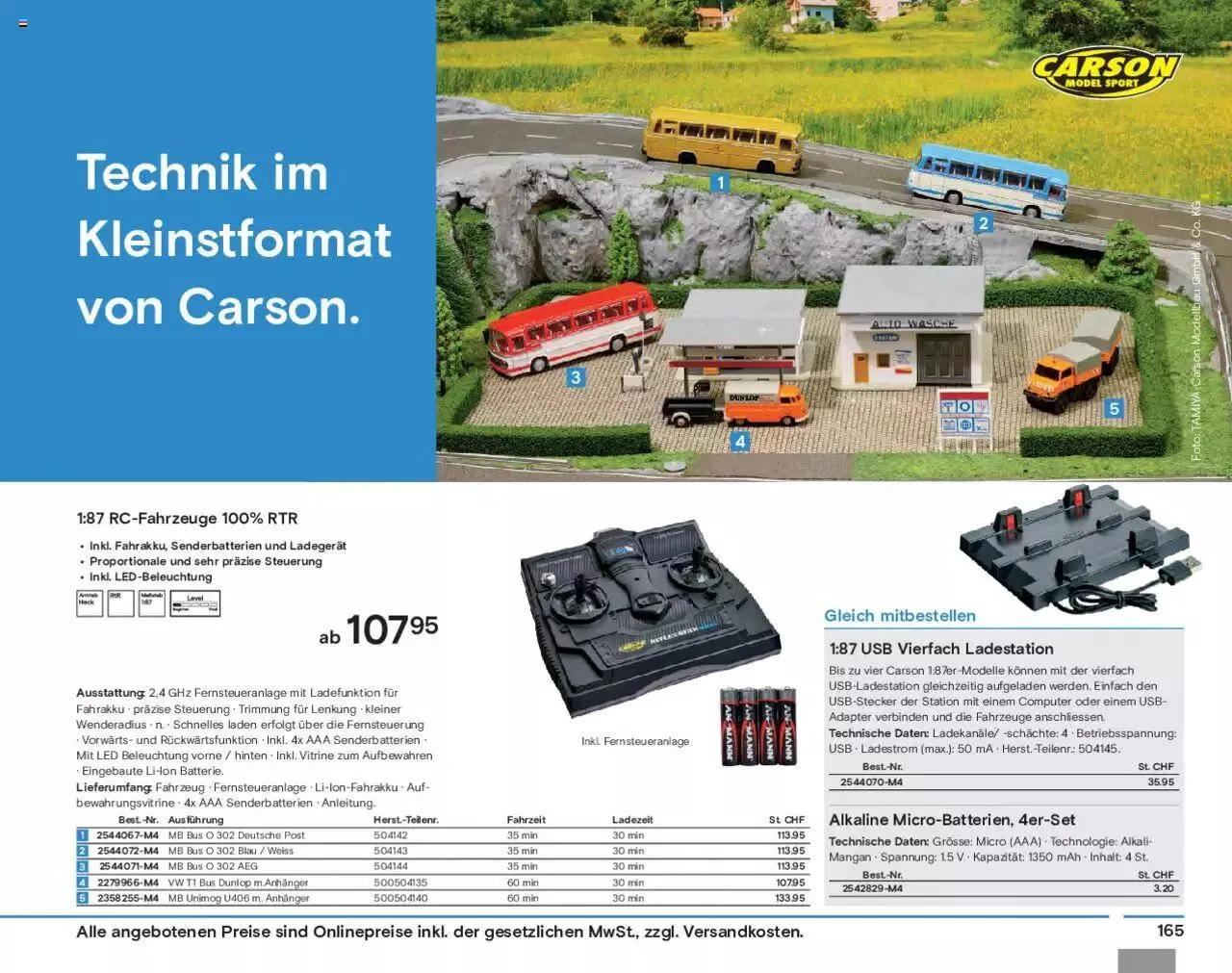Conrad Modellbahn Katalog 2023/24 von 5. September bis 31. Dezember 2023 - Prospekt seite  167