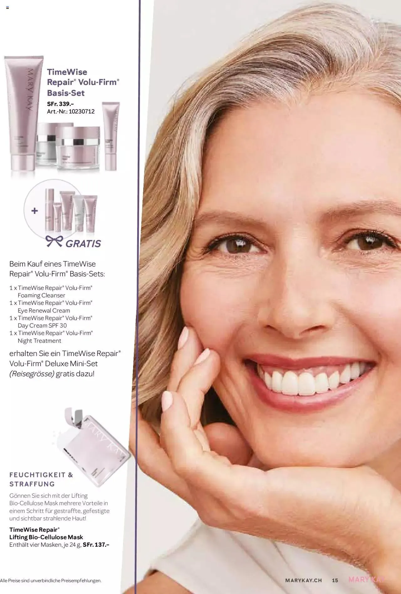 Mary Kay Aktionen von 16. April bis 31. Dezember 2024 - Prospekt seite  15
