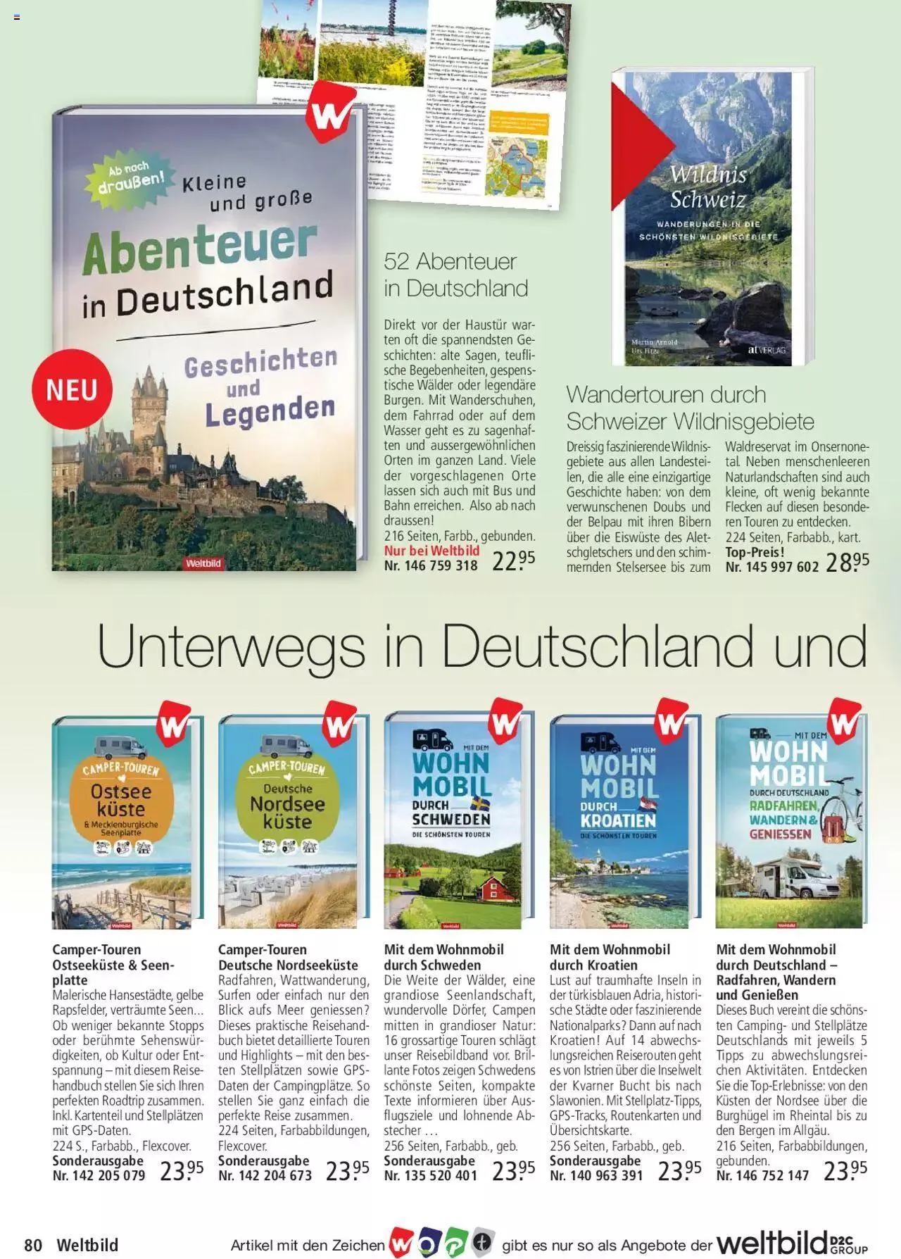 Weltbild Aktionen von 1. Juli bis 31. Juli 2023 - Prospekt seite  80