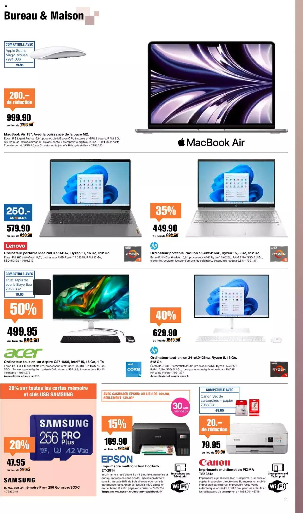 Melectronics - Prospectus von 19. September bis 9. Oktober 2023 - Prospekt seite 11